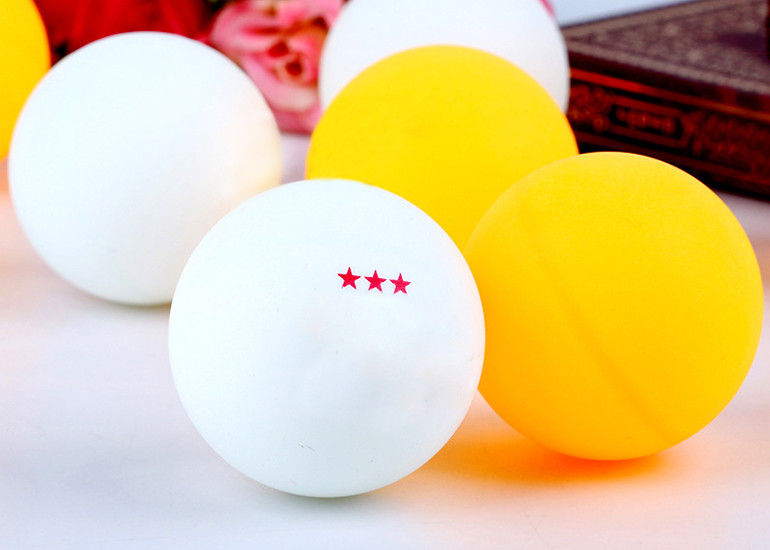 The Table Tennis Ball Is Made Of Celluloid And Is White In Color at