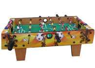 Tragbare Fußballspiel-Tabellen für Kinder Natürliche Farbe Innen-PVC-Material