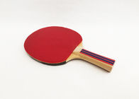Spielen von Tischtennis-Schlägern mit gelbem Linde-Sperrholz des Schwamm-1.5mm miterem hoher Dichte