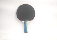 Färben Sie Griff-Tischtennis-Schläger mit Rückschwamm des gummi-1.5mm der Orangen-#2