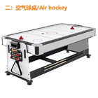 Kombiniert innerhalb des Ping Pong Table With Billiard Airhockey-Abendtisches