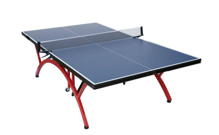 Materielle Tischtennis-Tabellen-Standardstahlgröße, Regenbogen-Klingeln Pong-Tabelle für Erholung