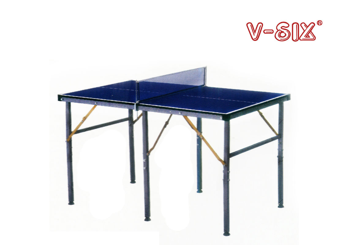 Einzelne / doppelte faltende Kinder-Tischtennis-Tabelle Einfache Installation bewegliche 75 * 125 * 76 cm-Größe