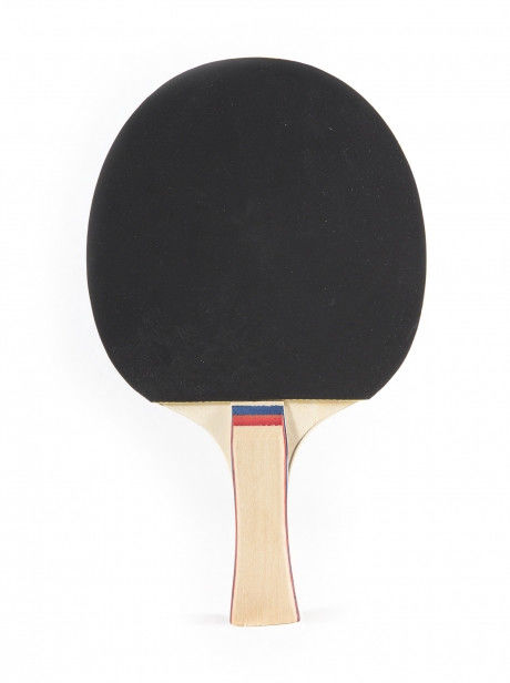 Erholungs-Tischtennis-Schläger wandelten Gummidas 5 Falten-Blatt-konkaver Griff-rotes Schwarzes um