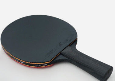 5 Falten des Sperrholz-3 Stern-Tischtennis-Schläger-stellten schwarze Tasche 8 ABS Ball-geraden Griff ein