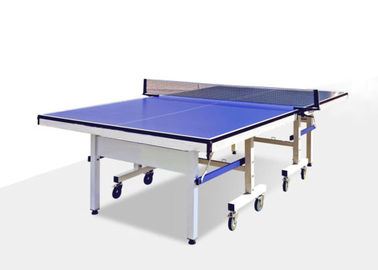 25mm Tischplatte-Wettbewerbs-Tischtennis-Tabelle blaues MDF-Material für Schule