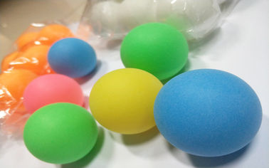 ABS 40+MM materielle farbige kundenspezifische Klingeln Pong-Polybälle für Unterhaltung