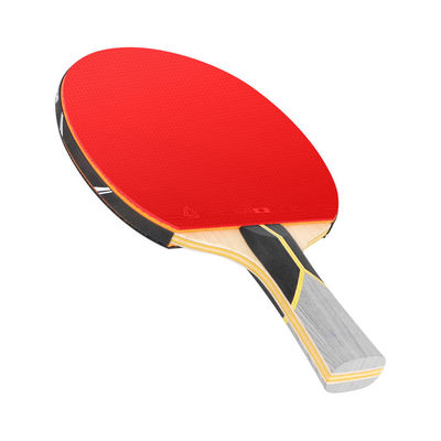 Double Reverse Rubber Paddle und Karbonfaser Tischtennisschläger mit Blattmaterial