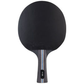 Offensive 5 Ply Ping Pong Racket Black Color Grip Sponge Elastic Rubber For Attacking Player