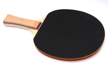 Erholungs-Tischtennis-Schläger wandelten Gummi das 5 rote/Schwarzes Falten-Blatt-konkave der Griff um